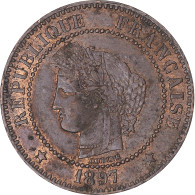 Monnaie, Belgique, Cérès, 2 Centimes, 1897, Paris, TTB, Bronze, KM:827.1 - 2 Centimes