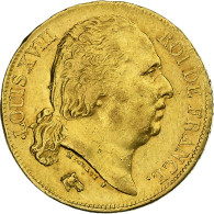 France, Louis XVIII, 20 Francs, 1817, Bayonne, Or, TTB+, Le Franc:F.519 - 20 Francs (or)
