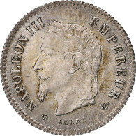 France, Napoleon III, Napoléon III, 20 Centimes, 1867, Strasbourg, SUP+ - 20 Centimes