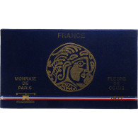 Monnaie, France, Coffret 1 C. à 50 Frs., 1977, Monnaie De Paris, FDC, FDC - Other & Unclassified