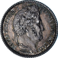 Monnaie, France, Louis-Philippe, 25 Centimes, 1845, Rouen, SPL, Argent - 25 Centimes