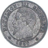 Monnaie, France, Napoleon III, Napoléon III, 2 Centimes, 1856, Strasbourg, TTB - 2 Centimes