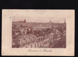 Panorama De Bruxelles - Postkaart - Panoramic Views