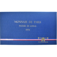 Monnaie, France, Coffret 1 C. à 50 Frs., 1976, Monnaie De Paris, FDC, FDC - Other & Unclassified