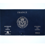 Monnaie, France, Coffret 1 C. à 100 Frs., 1982, Monnaie De Paris, FDC, FDC - Other & Unclassified