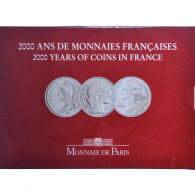 Monnaie, France, 2000 Ans De Monnaies Françaises (3/3), Coffret 3x 5 Francs - Other & Unclassified