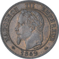 France, Napoleon III, 2 Centimes, 1862, Bordeaux, SUP+, Bronze, Gadoury:104 - 2 Centimes