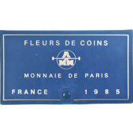 Monnaie, France, Coffret, 1985, Paris, FDC, FDC, Gadoury:page 287 - Other & Unclassified