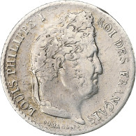 France, 1/4 Franc, Louis-Philippe, 1833, Lille, Argent, TTB, KM:740.13 - 25 Centimes