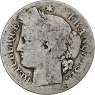 France, Franc, Cérès, 1850, Strasbourg, Argent, AB+, Gadoury:457, KM:759.2 - 1 Franc