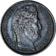 Monnaie, France, Louis-Philippe, 25 Centimes, 1845, Rouen, SUP, Argent - 25 Centimes