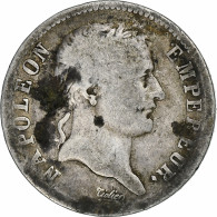 France, Napoléon I, Franc, 1809, Bordeaux, Argent, B, Gadoury:447, KM:692.8 - 1 Franc