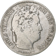 France, Franc, Louis-Philippe, 1833, Marseille, Argent, B+, Gadoury:453 - 1 Franc