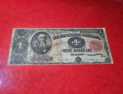 1891 USA $1 DOLLAR *STANTON TREASURY NOTE* UNITED STATES BANKNOTE CIRCULATED BILLETE USA COMPRA MULTIPLE CONSULTAR - United States Notes (1862-1923)