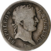 France, Napoléon I, Franc, 1808, Perpignan, Argent, TB, Gadoury:446 - 1 Franc