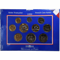 France, Coffret 1 C. à 20 Frs., 1999, Monnaie De Paris, BU, FDC - Other & Unclassified