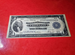 1918 USA $1 DOLLAR *FRN CLEVELAND NOTE* UNITED STATES BANKNOTE VF++ BILLETE USA COMPRA MULTIPLE CONSULTAR - Federal Reserve Notes (1914-1918)