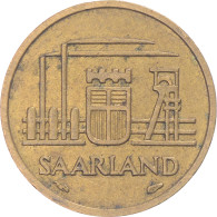 Monnaie, Saare, 10 Franken, 1954 - Other & Unclassified