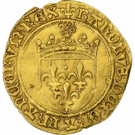 France, Charles VIII, Écu D'or Au Soleil, 1494-1498, Poitiers, 1st Type, Or - 1483-1498 Carlos VIII El Afable