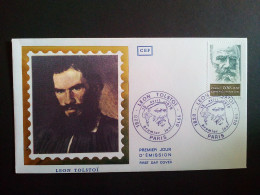 Enveloppe Premier Jour FDC De France : Léon Tolstoï 1978 - 1970-1979