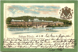 Schloss Pillnitz - Litho - Pillnitz