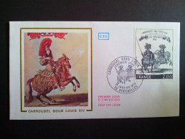 Enveloppe Premier Jour FDC De France : Carrousel Sous Louis XIV 1978 - 1970-1979