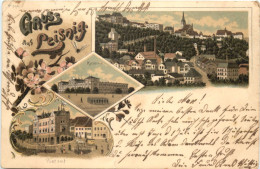 Gruss Aus Leisnig - Litho - Leisnig