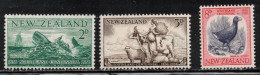 NEW ZEALAND Scott # 313-5 MNH - Southland Centennial 1956 - Nuovi