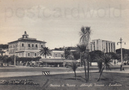 CARTOLINA  MARINA DI MASSA TOSCANA ALBERGHI TIRRENO EXCELSIOR VIAGGIATA 1961  Y10 - Massa