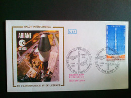 Enveloppe Premier Jour FDC De France :  Salon International De L'aéronautique Et De L'espace Le Bourget  1979 - 1970-1979