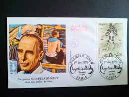 Enveloppe Premier Jour FDC De France :  Chapelain - Midy  1979 - 1970-1979