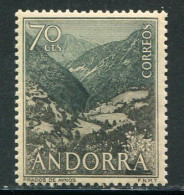 ANDORRE ESPAGNOL- Y&T N°54- Neuf Sans Charnière ** - Ungebraucht