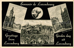 43358437 LUXEMBOURG__Luxemburg Eglise St. Michel Palais Grand Ducal - Andere & Zonder Classificatie