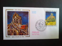 Enveloppe Premier Jour FDC De France :  Eglise D' Auvers Sur Oise Van Gogh 1979 - 1970-1979