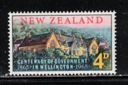 NEW ZEALAND Scott # 372 MNH - Centenary Of Government In Wellington - Ongebruikt