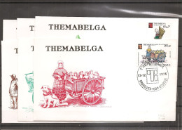 Belgique - Thémabelga ( 1789/1794 Sur 6 FDC De 1975 à Voir) - 1971-1980