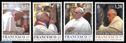 Vatican 2024 Pope Francis  4v, Mint NH, Religion - Pope - Nuevos