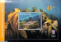 Norway 2024 Nordia, Underwater Life S/s, Mint NH, History - Nature - Europa Hang-on Issues - Fish - Neufs