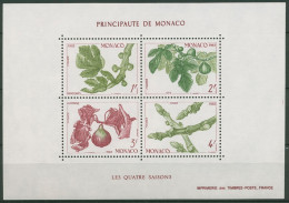Monaco 1983 Vier Jahreszeiten Feigenbaum Block 24 Postfrisch (C91389) - Blocs