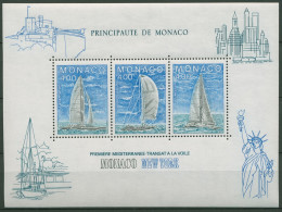 Monaco 1985 Transatlantische Segelregatta Block 30 Postfrisch (C91377) - Blocs
