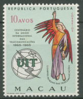 Macau 1965 Fernmeldeunion ITU Schutzengel Gabriel 430 Postfrisch - Unused Stamps