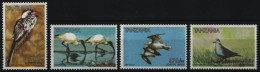 Tansania 1997 - Mi-Nr. 2790-2793 ** - MNH - Vögel / Birds - Tanzania (1964-...)