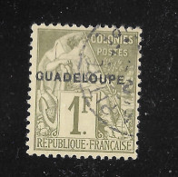 GUADELOUPE YT 26 OBL TB - Used Stamps