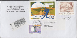 ITALIA - Storia Postale Repubblica - 2009 - 2,80€ Arte Rupestre Della Val Camonica + BF48 Coppa Del Mondo Di Baseball + - 2001-10: Poststempel
