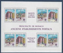 Monaco - Bloc YT N° 49 ** - Neuf Sans Charnière - 1990 - Blocs