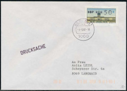 BERLIN ATM 1-050 DRUCKSACHE EF FDC X7E4682 - Storia Postale