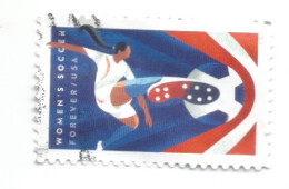 (USA) 2023, WOMEN'S SOCCER - Used Stamp - Gebraucht