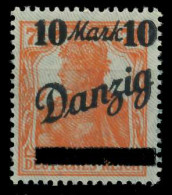 DANZIG 1920 Nr 31I Postfrisch X88CFBE - Mint