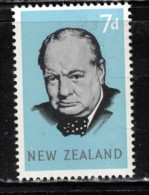 NEW ZEALAND Scott # 371 MNH - Sir Winston Churchill - Ongebruikt