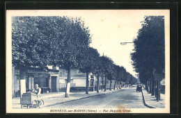 CPA Bonneuil-sur-Marne, Rue Auguste Gross  - Bonneuil Sur Marne